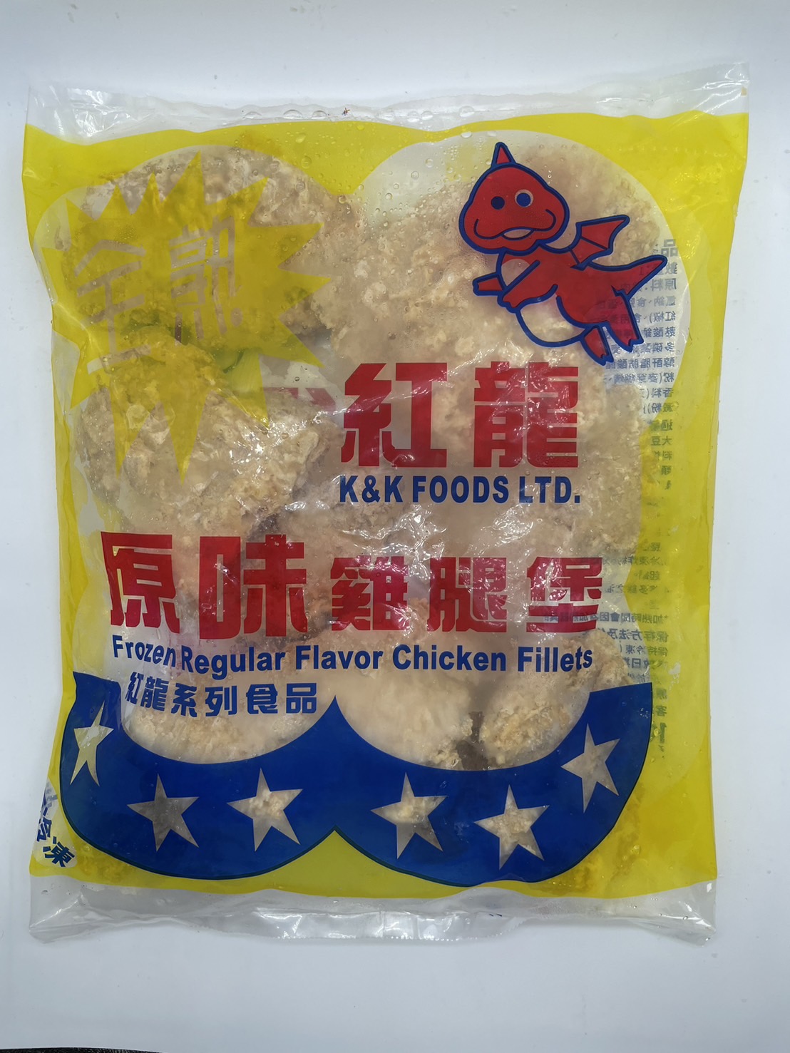 紅龍全熟原味雞腿堡(10片)