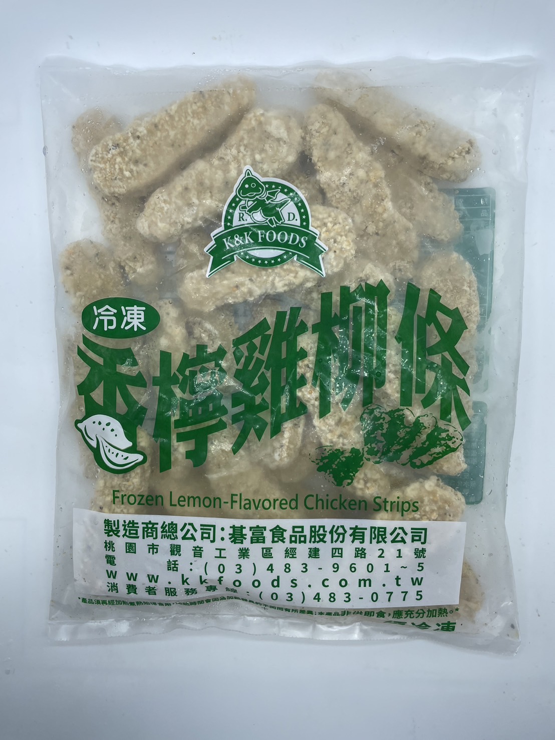 紅龍香檸雞柳條(1kg)